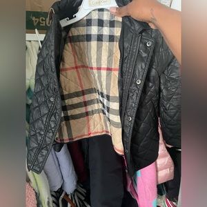 Unisex Spring/Fall Burberry Jacket Size 6y